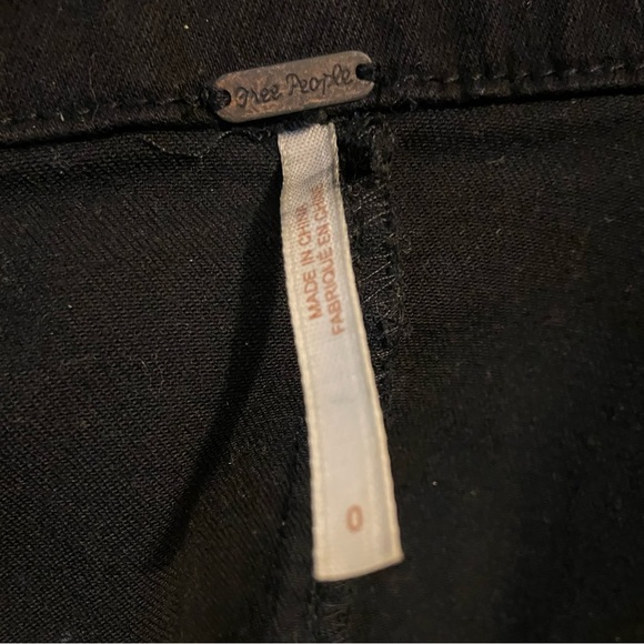 Free People black Lon sleeved Calico jumpsuit. sZ S - Picture 9 of 13